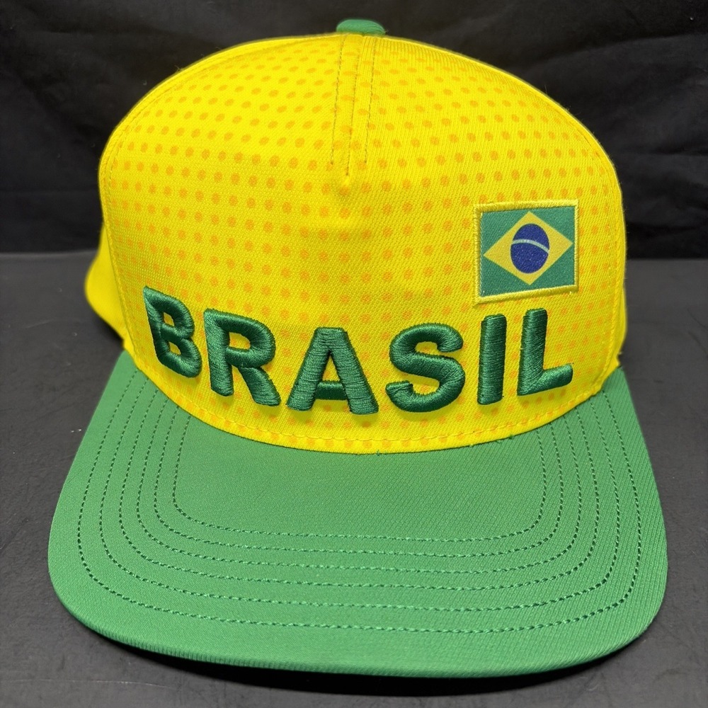 Brazil Logo-Embroidered Baseball Cap - Youth